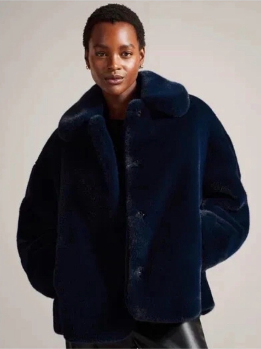 Ted Baker Faux Fur Coat